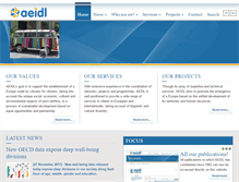 Tablet Screenshot of aeidl.eu